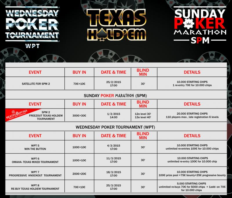 Poker tournament schedules las vegas marina bay sands casino poker room